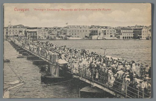 Curaçao: "Koningin Emmaburg" Souvenir of the Grand Admiral De Ruyter