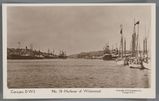 Curaçao, D.W.I. - Harbour of Willemstad