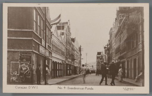 Curaçao, D.W.I. - Breedestraat-Punda