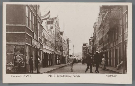 Curaçao, D.W.I. - Breedestraat-Punda