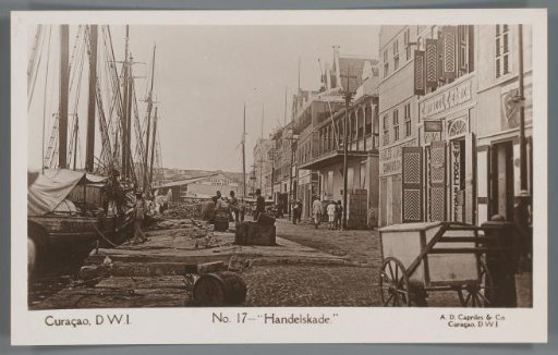 Curaçao, D.W.I. - "Handelskade"