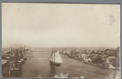 Curaçao, W.-I.: Sailing Vessel going to Sea