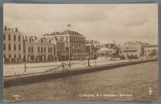 Curaçao, W.-I.: Overzijde - Waterkant
