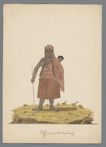 Xhosa woman and child