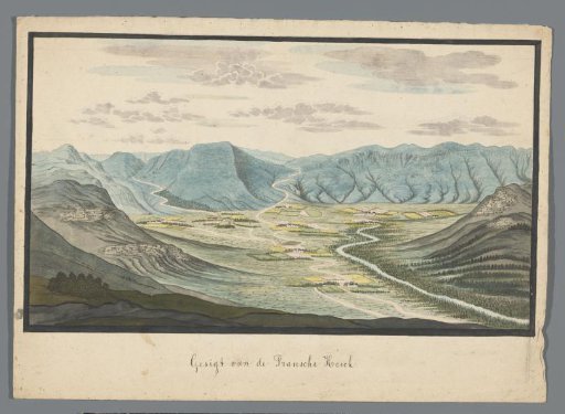 View of Franschhoek