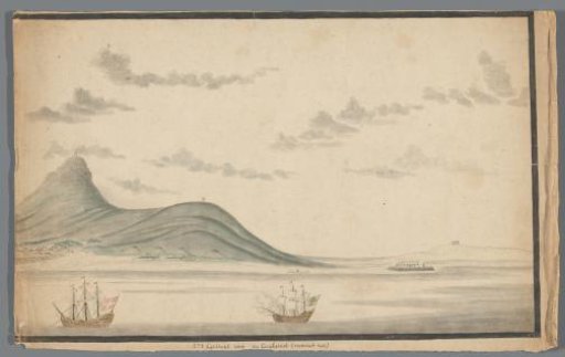 View of Cape Town (right half)