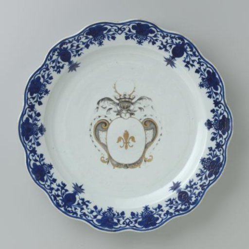 Plate with the Coat of Arms of the Swellengrebel Family