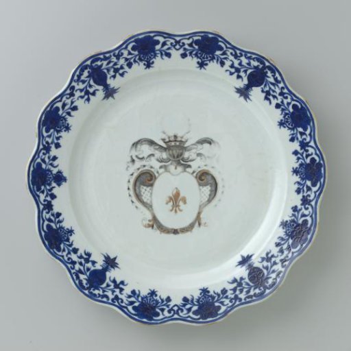Plate with the Coat of Arms of the Swellengrebel Family