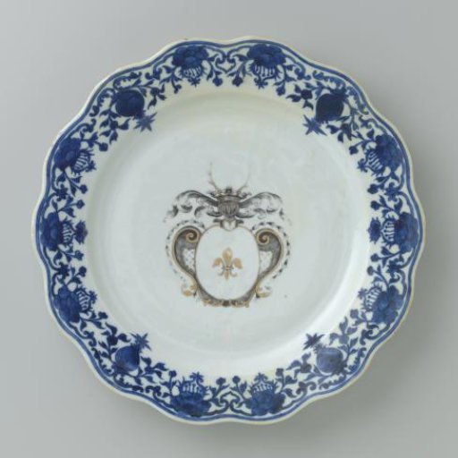 Plate with the Coat of Arms of the Swellengrebel Family