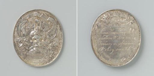 Funeral medal of Anna Swellengrebel (1654-1659)