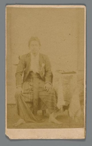 Portrait of a Javanese man, possibly Sastrohadiredjo