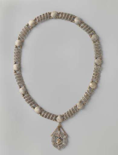 Collar of the Order of St. Michael by Cornelis Lampsins, with accompanying box