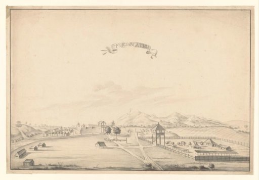 View of the fort Salatiga