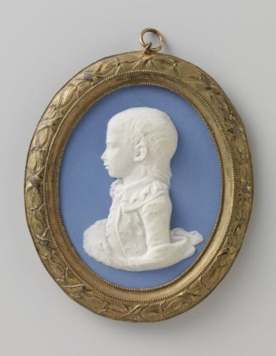 Medallion with portrait of Willem Frederik of Orange-Nassau