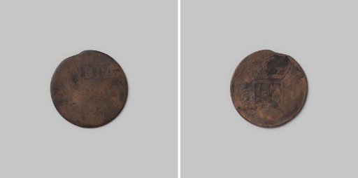 Two-cent VOC coin from 1823