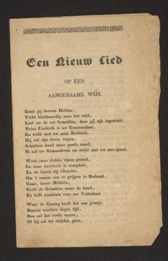 A New Song on a Pleasant Tune