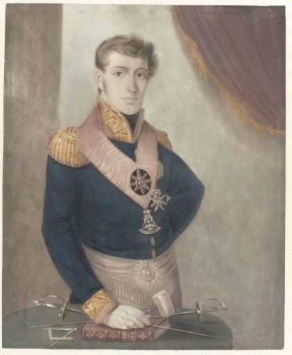 Prince Frederick of the Netherlands as Grand Master of the Freemasons, 1817