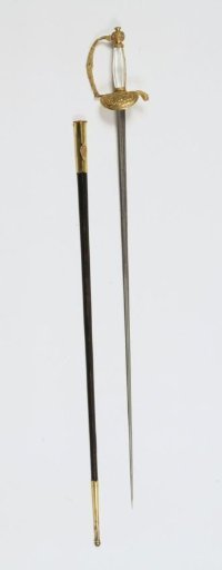 Ornamental dagger of a substitute clerk