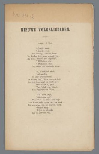 New Folk Songs