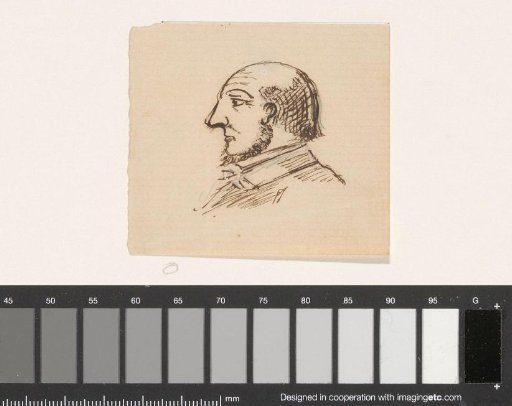Portrait sketch of an unknown