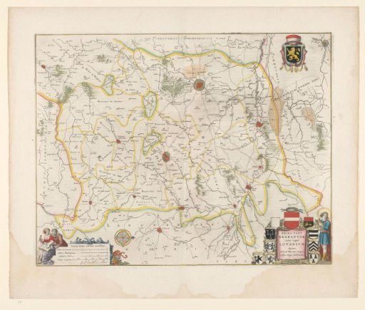 Map of Brabant