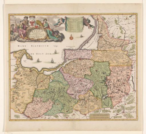 Map of Prussia