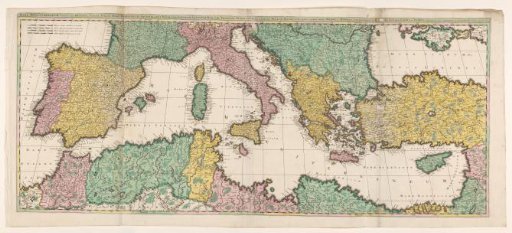 Map of the Mediterranean Region