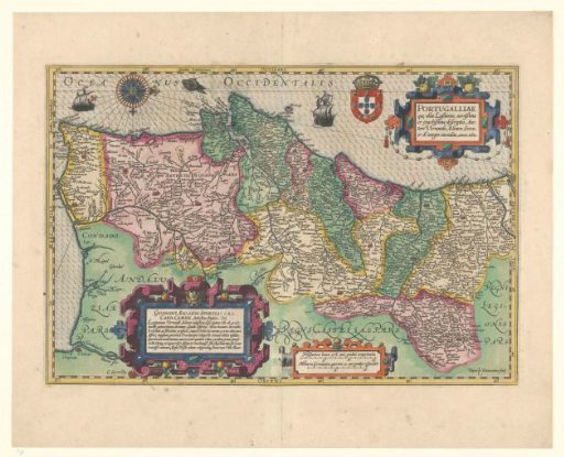 Map of Portugal