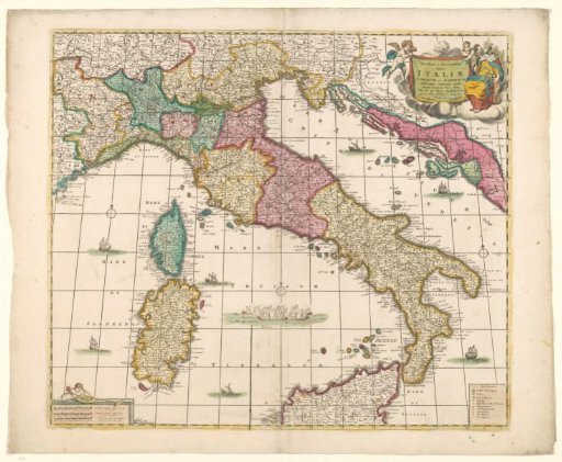 Map of Italy