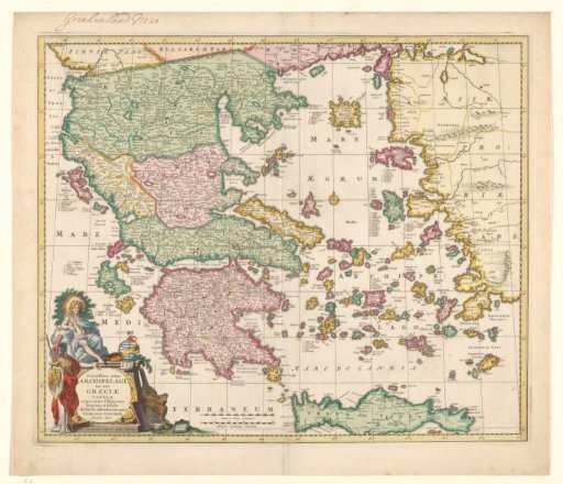 Map of Greece