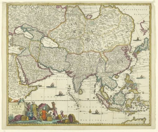 Map of Asia