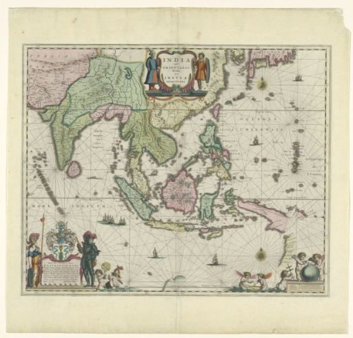 Map of Indonesia and part of Southeast Asia