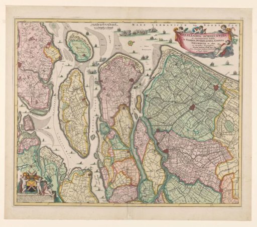 Map of South Holland