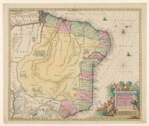 Map of Brazil