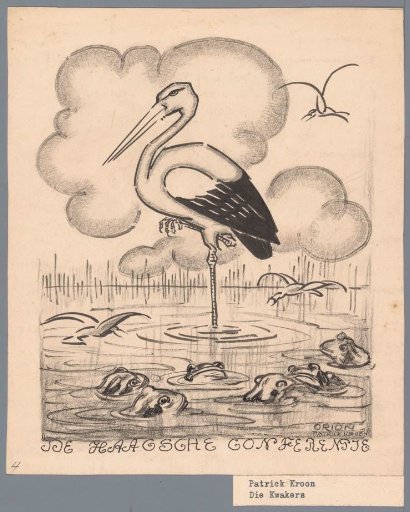 Stork Among Frogs