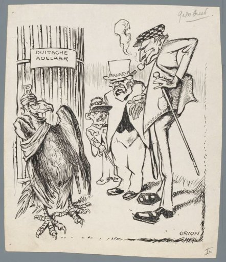 France and England and the German Eagle
