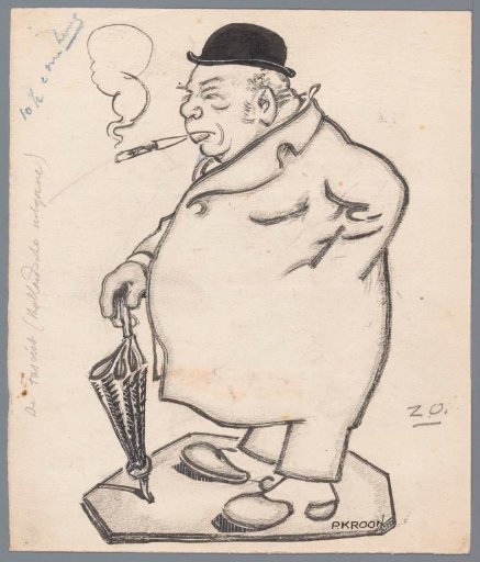 Statue of the Dutch Fascist