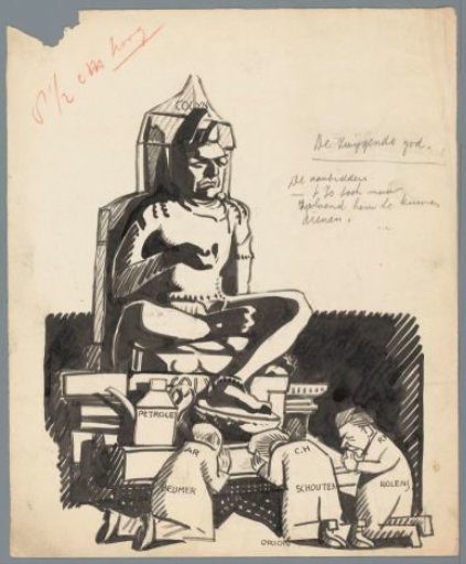 Colijn as an Eastern God