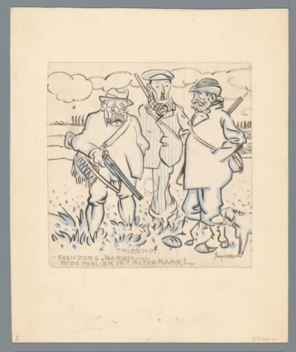 Three Hunters