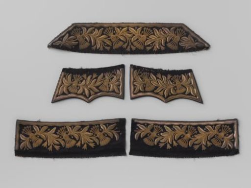 Embroidery for the Jacket of J.R. Thorbecke (Cuff)
