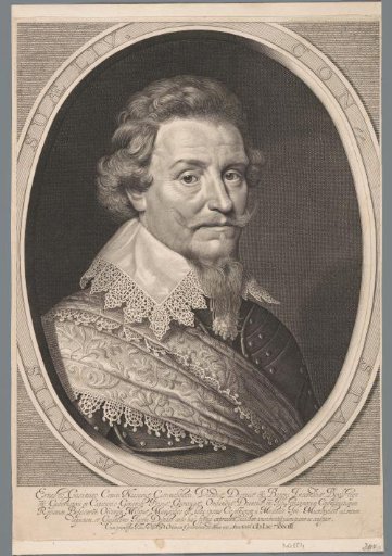 Portrait of Ernst Casimir, Count of Nassau-Dietz