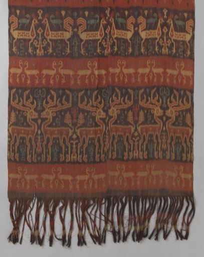 Carpet, ikat weave, from Sumba