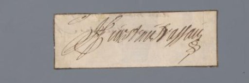 Signature of Hendrik Casimir II