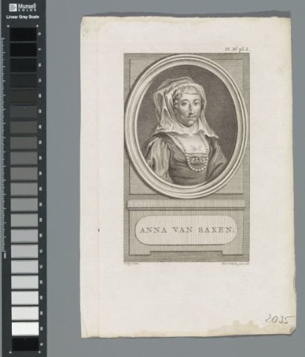 Portrait of Anna of Saxony
