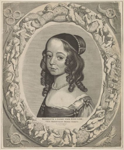 Portrait of Henriëtte Catharina, Princess of Orange