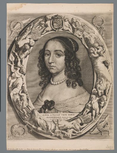Portrait of Louise Henriëtte, Princess of Orange