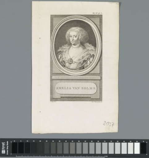Portrait of Amalia of Solms