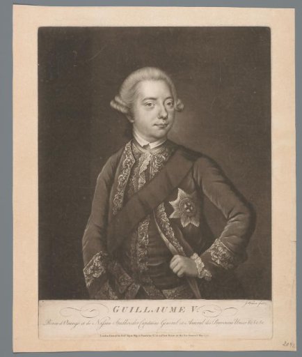 Portrait of William V, Prince of Orange-Nassau