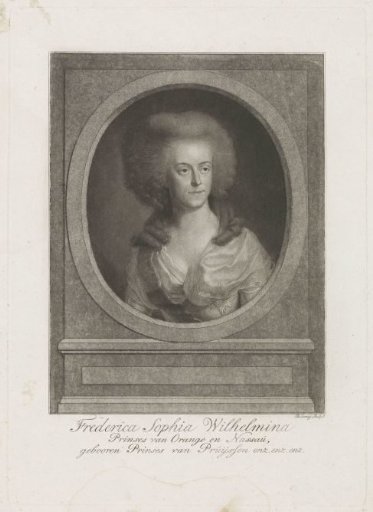Portrait of Wilhelmina of Prussia