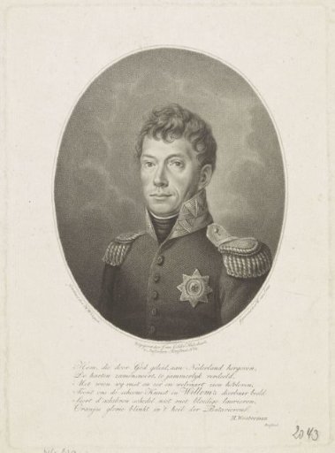Portrait of William I Frederick, King of the Netherlands